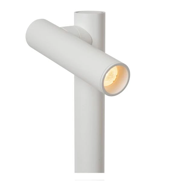 Lucide ANTRIM - Oplaadbare Leeslamp Binnen/Buiten - Accu/Batterij - LED Dimb. - 2x2,2W 2700K - IP54 - Met draadloos oplaadstation - Wit - detail 3